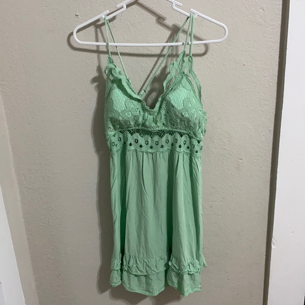 Pink Lilly won’t forget me lace dress